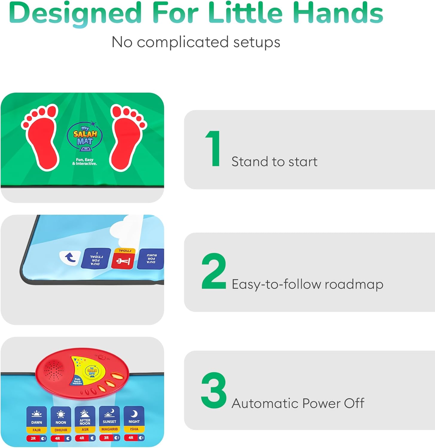 SMART INTERACTIVE PRAYER MAT FOR KIDS