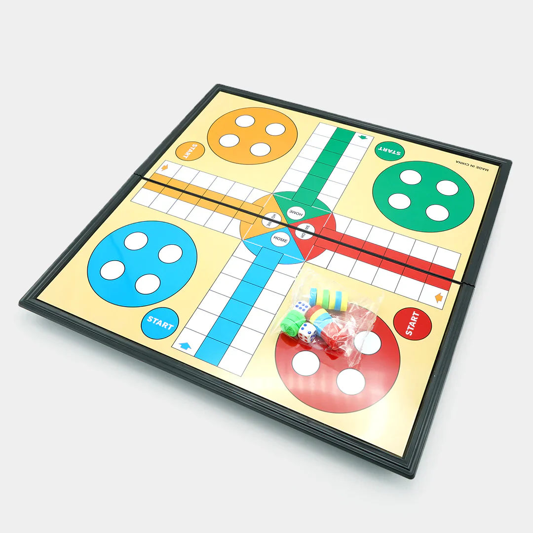 MAGNETIC LUDO BRAIN GAME – FAMILY FUN & KIDS’ INTELLIGENCE BOOSTER