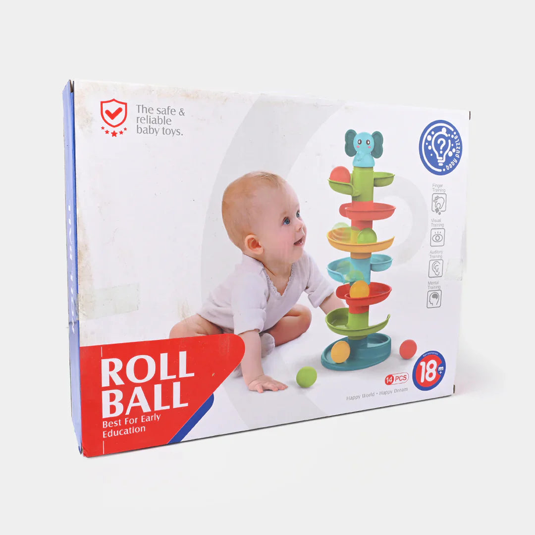 BABY ROLL BALL TOWER EDUCATIONAL TOY