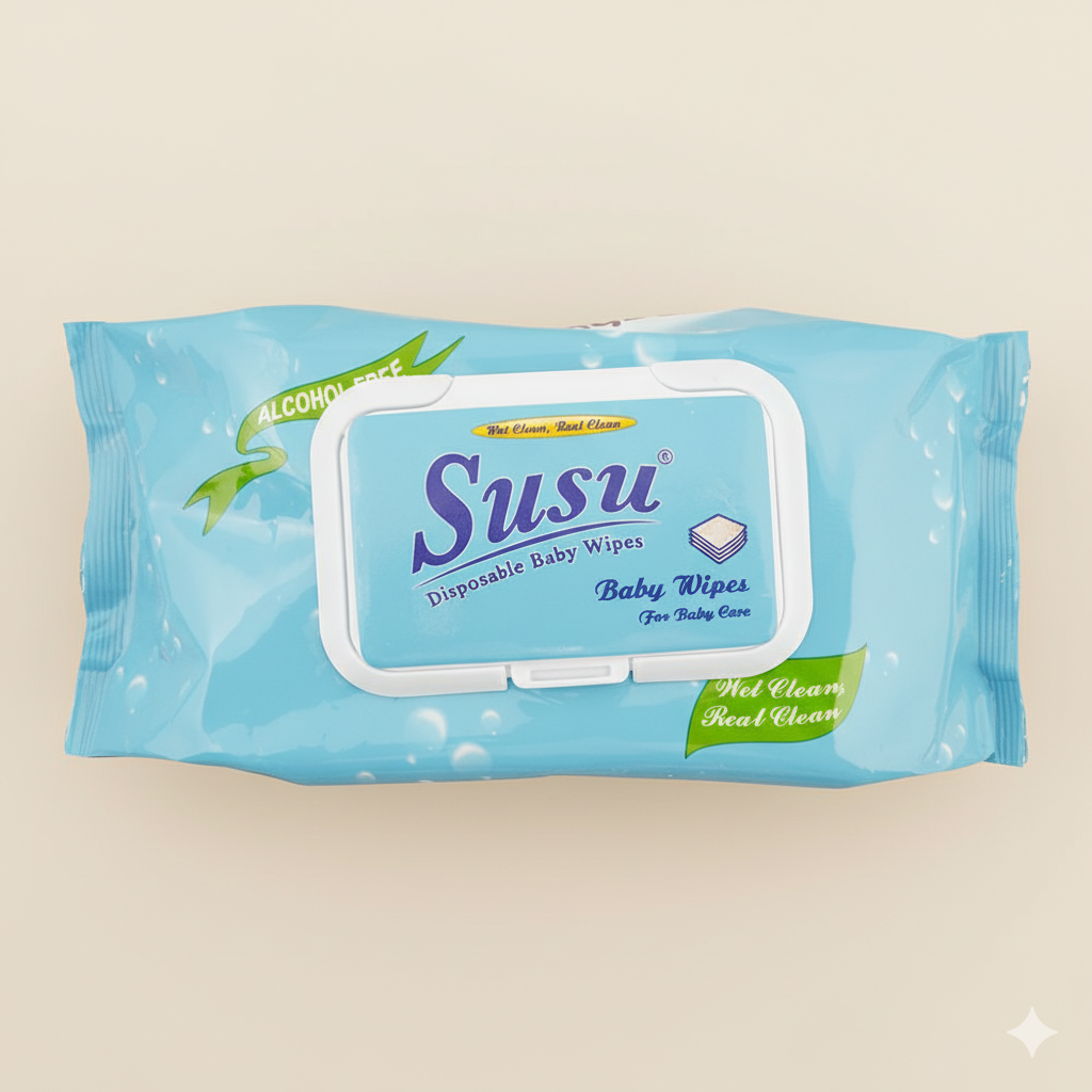 BABY NAIL TRIMMER AND WET WIPES BUNDLE