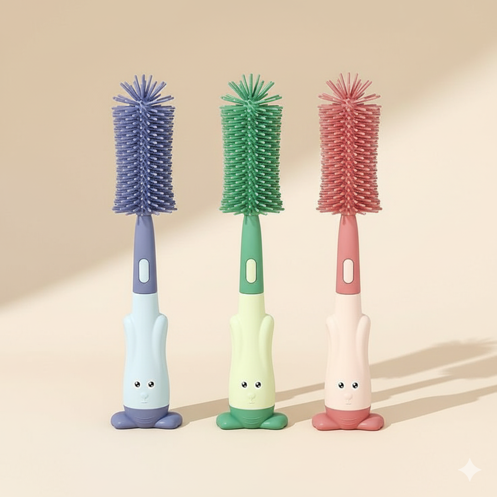 FEEDER BOTTLE CLEANING BRUSH 3-IN-1 + SUSU WIPES BUNDLE