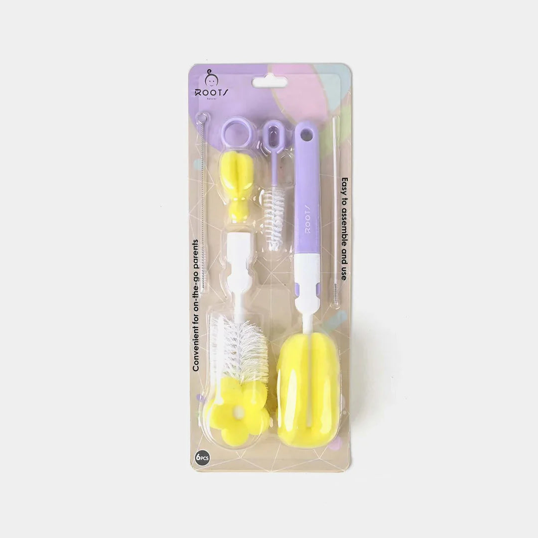 BABY FEEDER CLEANING BRUSH 6-IN-1 | EASY & SAFE