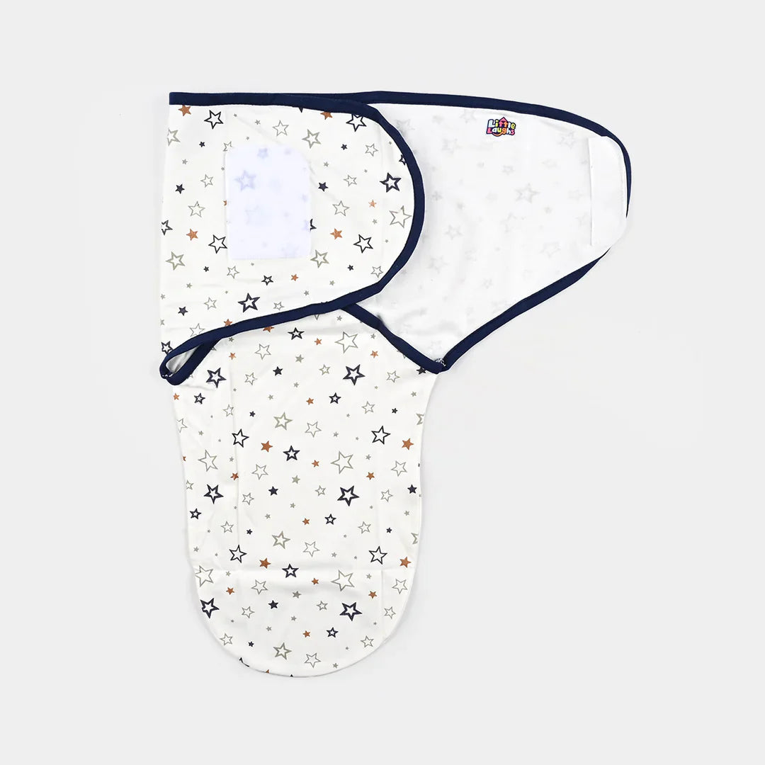 BABY SWADDLE WITH CAP & MITTENS – SOFT & COZY NEWBORN SET